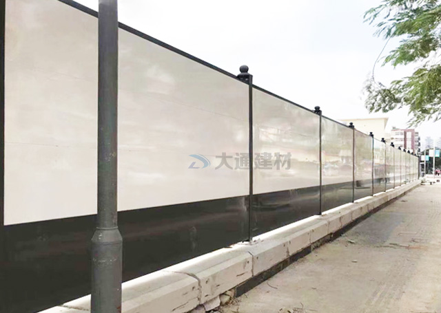 東莞鋼圍擋C類烤漆款--東莞工地圍擋-東莞-深圳市大通建材有限公司鋼圍擋生產(chǎn)定制廠家